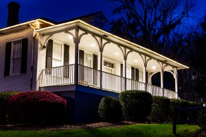 Columbia County Visitors Center at Night   Savannah Rapids Park GA 6302
